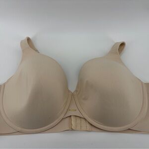 Cacique Cream Lightly Lined Full-Coverage Bra 46DDD